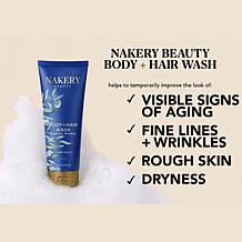 Nakery Beauty 11.5 oz. Tropical Therapy Body + Hair Wash