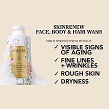 Nakery Beauty 1L SkinRenew Body, Face + Hair Wash Tropical Therapy
