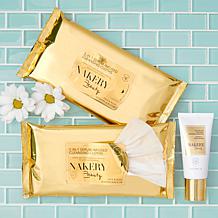 Nakery Beauty 3-piece Wrinkle Eraser & Serum Infused Cloths Set
