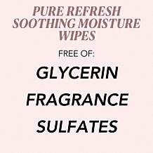 Nakery Beauty 30-count Pure Refresh Soothing Moisture Wipes