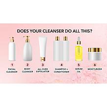 Nakery Beauty Hydra-C Oil to Foam Cleanser for Face and Body