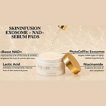 Nakery Beauty SkinInfusion Exosome + NAD+ Serum Pads 60-count
