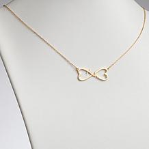 Name Heart Infinity Necklace