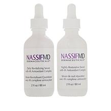 NassifMD® AM & PM Regimen 4x Antioxidants Serums