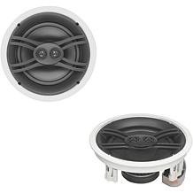 Natural Sound 3-Way In-Ceiling Speaker System - White