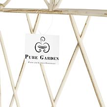 Nature Spring 63" Garden Trellis For Climbing Plants