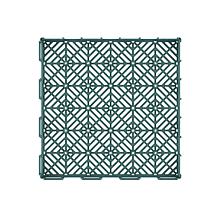 Nature Spring Interlocking Diamond Pattern Patio and Deck Tiles