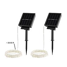 Nature Spring Outdoor Starry Solar String Lights- 200 Fairy LED Lights