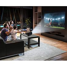 Naxa 150" Home Theater 720p LCD Projector with Built-In DVD Player