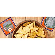 NCAA Clemson Tigers 3-D Stadium Views Coaster Set