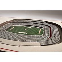 NCAA Georgia Bulldogs StadiumViews 3-D Wall Art - Sanford Stadium 