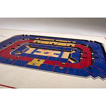 NCAA Kansas Jayhawks StadiumViews 3-D Wall Art - Allen Fieldhouse 
