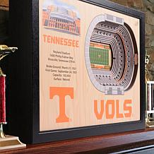 NCAA Tennessee Volunteers StadiumViews 3-D Wall Art - Neyland Stadium 