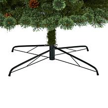 Nearly Natural 10 Ft. Mountain Pine Christmas Tree with 850 Lights