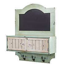 Nearly Natural 21.5" Vintage Chalkboard Wall Organizer