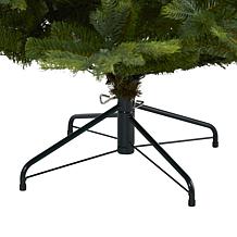 Nearly Natural 7 Ft. Artificial Christmas Tree with 450 Clear Lights