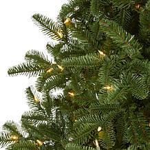 Nearly Natural 7 Ft. Artificial Christmas Tree with 500 Lights