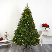 Nearly Natural 7 Ft. Full Bodied Christmas Tree with 450 Lights