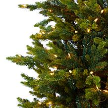 Nearly Natural 7’ North Carolina Fir Artificial Christmas Tree