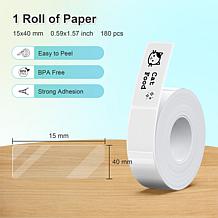 Nelko 2 Rolls of 14x40mm White Label Paper for P21/P22 Printer