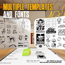 Nelko PM230 Portable Bluetooth Sticker Printer with 2 Rolls