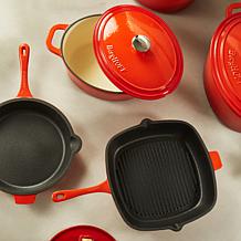 Neo 10pc Cast Iron Cookware Set with Enamel Coating