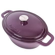 Neo 4-piece Enameled Cast Iron Dutch Oven Set, Purple