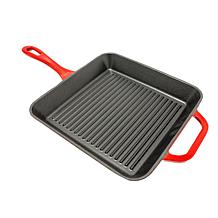 Neo Enameled Cast Iron 2-piece Fry Pan and Grill Pan Set