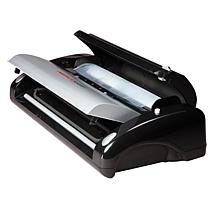 Nesco VS-02 130 Watt, Black & Silver Food Sealer with Bag Cutter