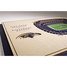 NFL Baltimore Ravens StadiumViews 3-D Wall Art - M&T Bank Stadium 