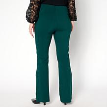 Nina Leonard Millennium Flare Leg Pull-on Pant