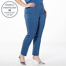 Nina Leonard Millennium Tummy-Smoothing Ankle Pant