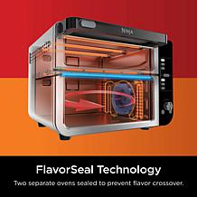 Ninja 12-in-1 Double Oven with FlexDoor and Recipe Guide