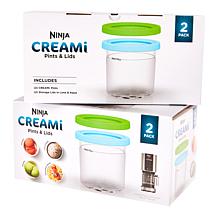 Ninja CREAMi 2pk Pint & Lid Containers