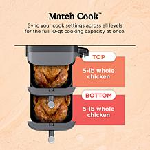 Ninja DoubleStack XL 10 QT, 6-in-1, 2-Basket Air Fryer