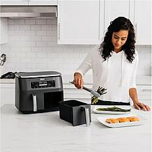 Ninja Foodi 8-Quart  6-in-1 DualZone Air Fryer with Racks & Kebabs