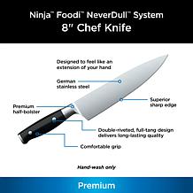 Ninja K30020 Foodi NeverDull System 8-Inch Chef Knife