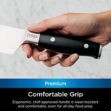 Ninja K32502 Foodi NeverDull System Chef Knife & Knife Sharpener Set