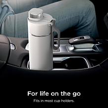 Ninja Thirsti 18oz. Travel Bottle, White