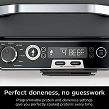 Ninja Woodfire Pro Outdoor Smoker Grill & Probe with Cover