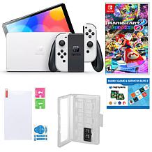 Nintendo Switch OLED Console with Wonder Game Bundle - White - 22349474