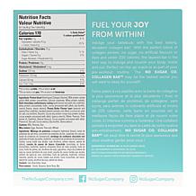 No Sugar Company 24ct Collagen Bar Chocolate PB Flavor