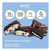 No Sugar Company 24ct Collagen Bar Cookies & Cream Flavor
