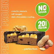 No Sugar Company 3 x 4-count Peanut Butter Crunch Protein Bars