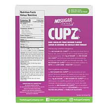 No Sugar Company 30-count Cupz - Fudge Brownie