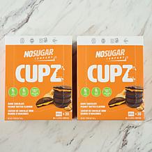 No Sugar Company 60-count Cupz - Drk Choc Peanut Butter - AS Ships 2/9