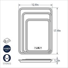 Nordic Ware 3-piece Baking Sheet Set