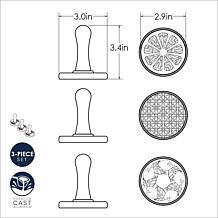 Nordic Ware Citrus Cookie Stamp Set