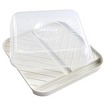 Nordic Ware Microwave Slanted Bacon Tray With Lid