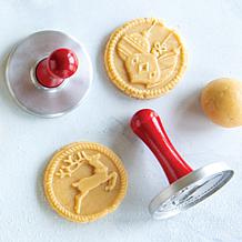 Nordic Ware Yuletide Cookie Stamps 3-pack